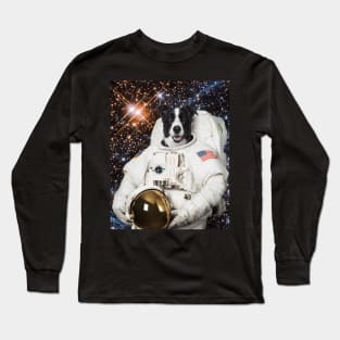 Astronaut Dog Long Sleeve T-Shirt